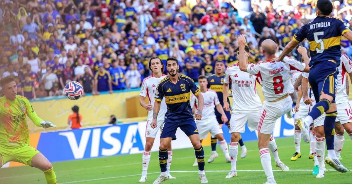 img of Vibrante empate de Boca ante Benfica en su debut del Mundial de Clubes